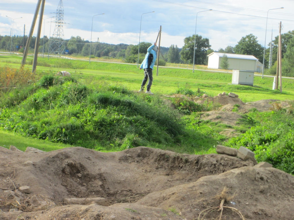 ziemā te būs slīdkalniņš.
Autors: Ināra Sudare