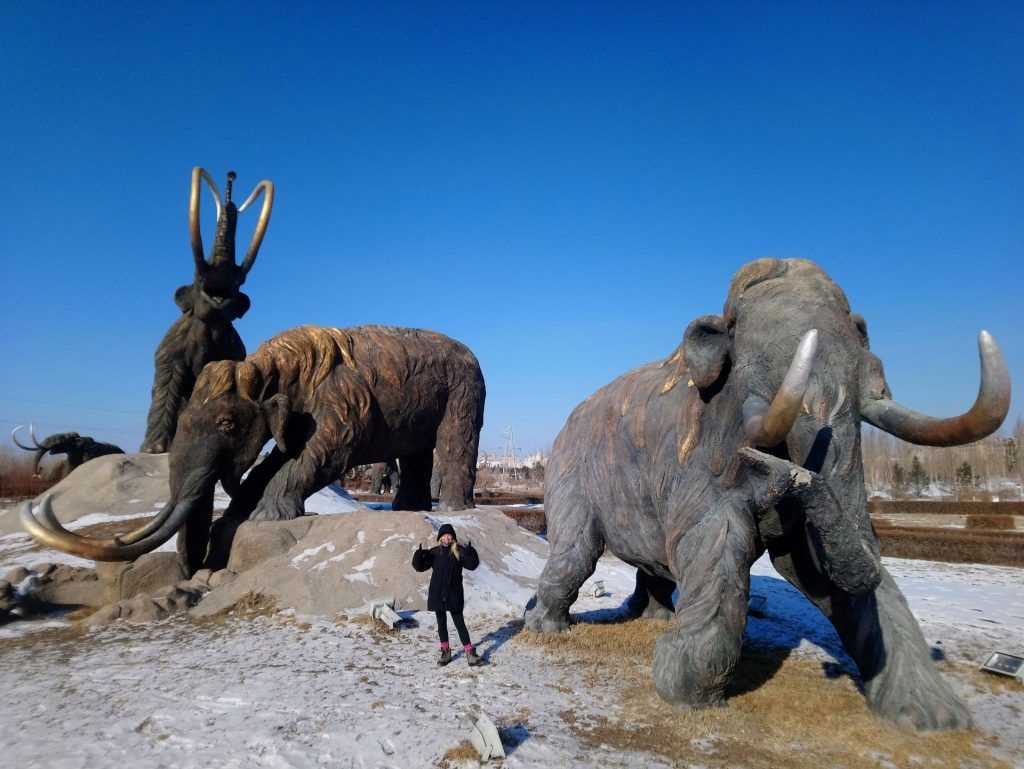 Mamutu parkā.
Autors: no ceļotāju albuma