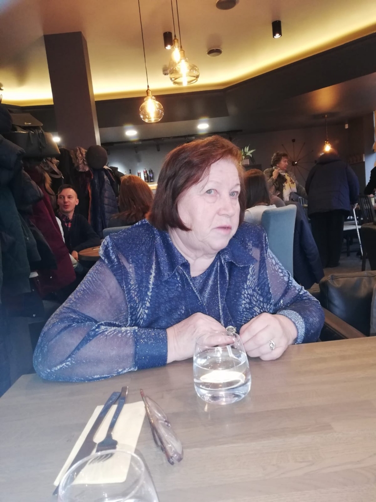 Žanna Makedone, aizkraukliete, 79 gadi.