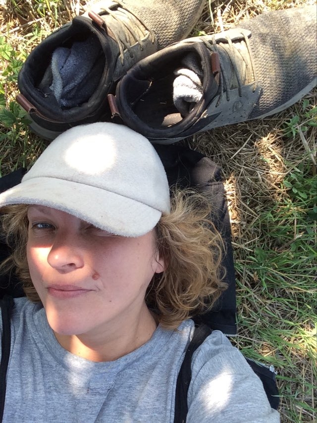 Pusdienlaika atelpā galvenais ir nomest apavus.
Autors: no personīgā albuma