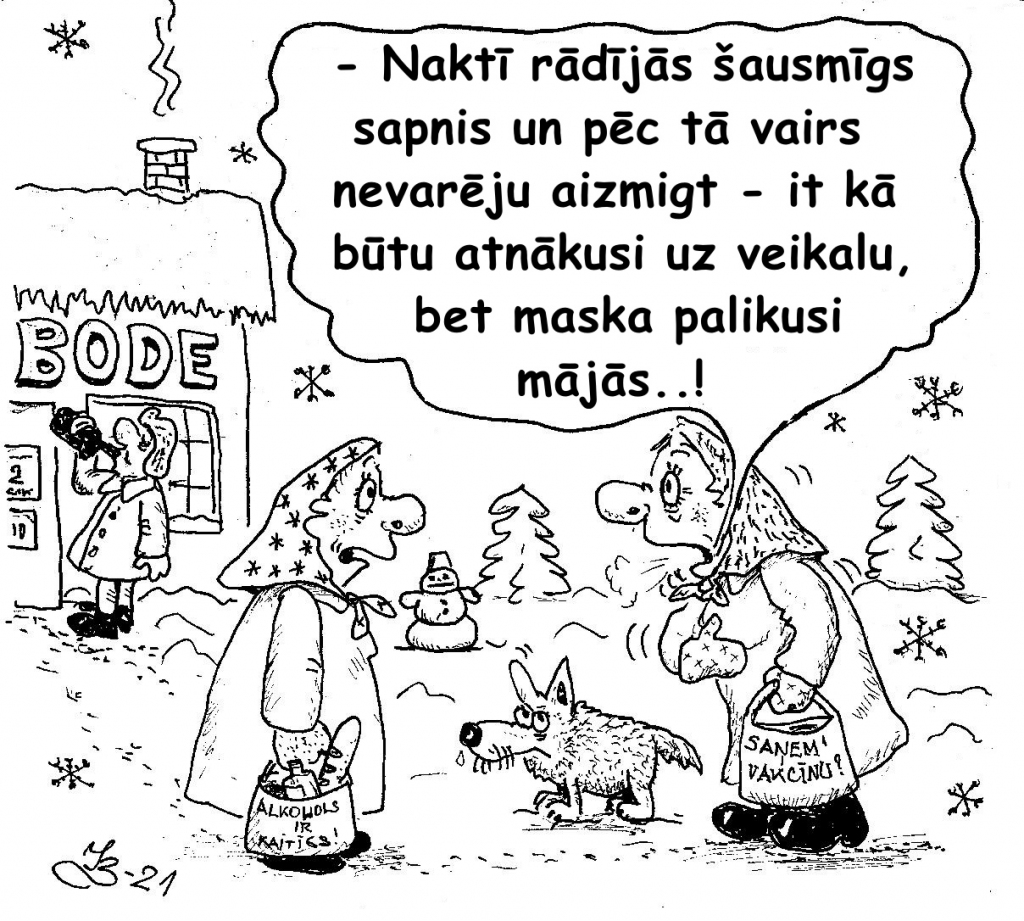 Autors: Induļa Bukas karikatūra