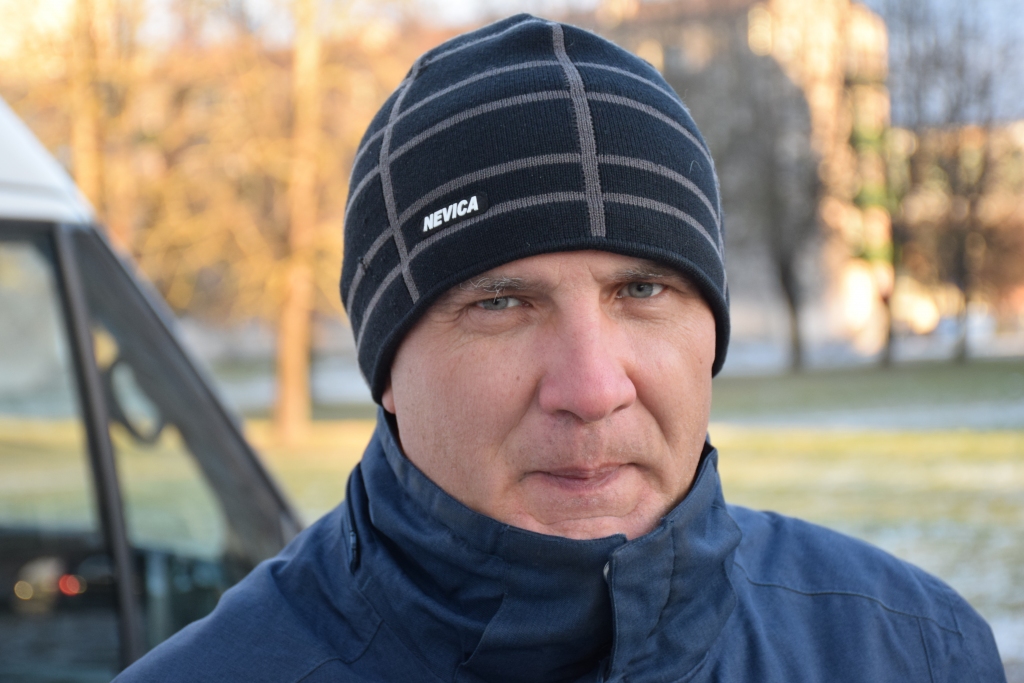 Gunārs Aizkrauklē.