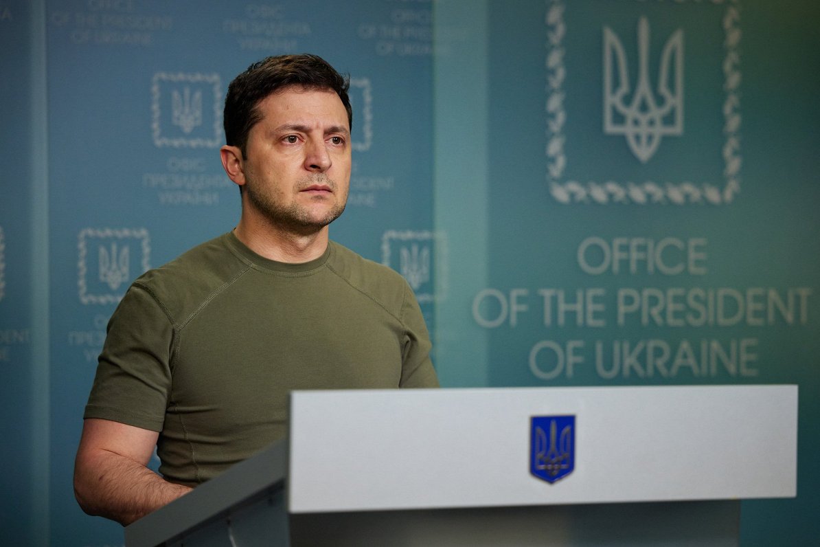 Zelensky worried about Russia’s claims about bacteriological and chemical weapons in Ukraine – Staburags.lv